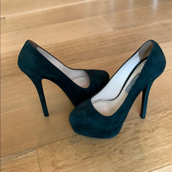 Prada platform Suede Pumps - Picture 2 of 5